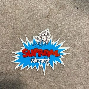 100% Authentic Elephant Man Supreme Sticker